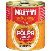 Krossade dadeltomater 300 g Mutti.