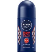 Deodorant Roll On Dry Impact 50ml Nivea men.