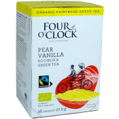 Pear Vanilla Rooib Päron Vanilj 32g Four O'Clock.