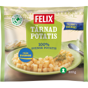 Tärnad potatis 800g Felix.