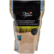 Muscovadorörsocker Ljust 400g Fairtrade Dansukker.