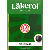 Halstabletter Original Sockerfri 75g Läkerol.