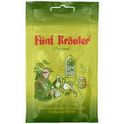 Halstabletter Fünf Kräuter 70g Cloetta.