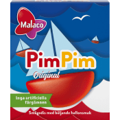 PimPim Hallonsmak 3x20g Malaco.