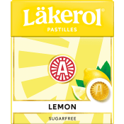 Classic Lemon sockerfri 25g Läkerol.