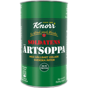 Soldatens ärtsoppa med Fläsk 570g Knorr.