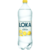Vatten Kolsyrad Citron 1,5l Loka.