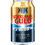 Öl 3,5% 33cl Norrlands Guld.