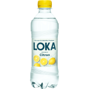 Vatten Kolsyrad Citron 33cl Flaska Loka.