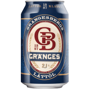 Lättöl 2,1% 33cl Grängesberg.
