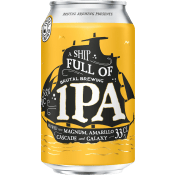 A Ship Full Of IPA 3,5% 33cl Brutal Brewing.