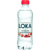 Vatten Kolsyrat Jordgubb Granatäpple 33cl Loka.