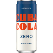 Läsk Zero 33cl Cuba Cola.