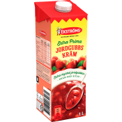 Jordgubbskräm Extra prima 1l Ekströms.