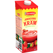 Jordgubbskräm 1l Ekström.