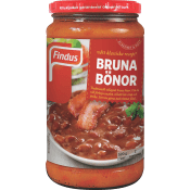 Bruna bönor 520g Findus.