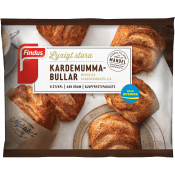 Kardemummabullar Frysta 480g Findus.