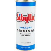 Kokkorv Original med skinn 300g Sibylla.