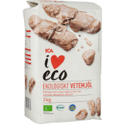 Vetemjöl 2kg KRAV ICA I love eco.