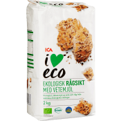 Rågsikt med vetemjöl 2kg KRAV ICA I love eco.