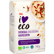 Havregryn KRAV 750g ICA I Love Eco.