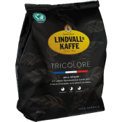 Kaffe Tricolore Hela bönor 450g Lindvalls.