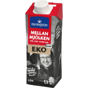 Mellanmjölken Ekologisk 1,5% 250ml Norrmejerier.