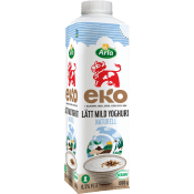 Lättyoghurt Mild Naturell Ekologisk 0,5% 1000g Arla Ko®.