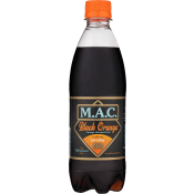 Läsk Smak Av Apelsincola 500ml MAC Black Orange.