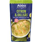 Citron Dillsås 250g Middagsklart Abba.