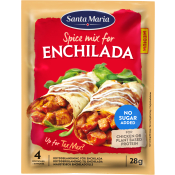 Enchilada Kryddmix Medium 28g Santa Maria.