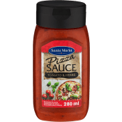 Pizza sauce Tomat & Örter 280g Santa Maria.