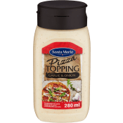 Pizzatopping Garlic & Onion 280g Santa Maria.