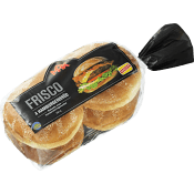 Hamburgerbröd Frisco 4-p 324g Korvbrödsbagarn.