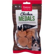 Hundgodis Chicken Medals 80g Dogman.