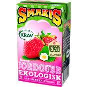 Stilldrink Jordgubb Ekologisk 25cl KRAV Smakis.