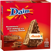 Mandeltårta Choklad & Daim Glutenfri Fryst 400g Almondy.