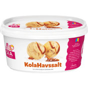 Gräddglass Kola & havssalt 500ml Sia Glass.