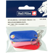 Nyckelbrickor 5-p Hall Miba.