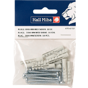 Plugg 30x6mm 10p Hall Miba.