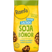 Sojabönor Torrostade & lättsaltade 150g Risenta.