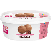 Gräddglass Choklad utan tillsatt socker 750ml SIA Glass.