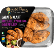 Kycklinginnerfilé grillad BBQ 200g Guldfågeln.