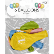 Ballonger 1 6p Happy Party.