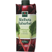 Juice Rödbeta Rabarber 75cl Kiviks Musteri.