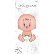 Folieballong Bebis 75cm 1st Happy Party.