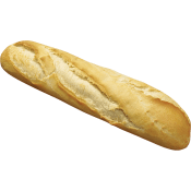 Halvbaguette vete 125g Bonjour.
