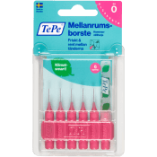 Mellanrumsborste Rosa 0,4mm 6-p TePe.