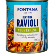 Ravioli i Tomatsås Vegetarisk 800g Fontana.