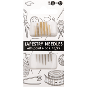 Tapisserinål med udd 18/22 6-pack.